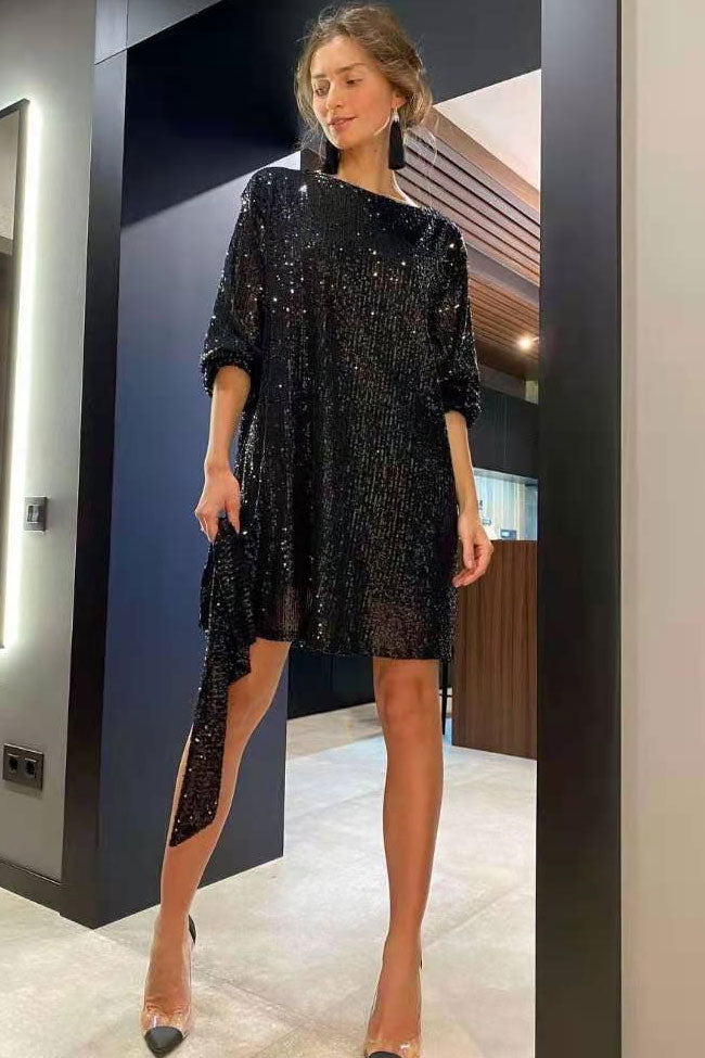 Sophia Sparkling Mini Dress