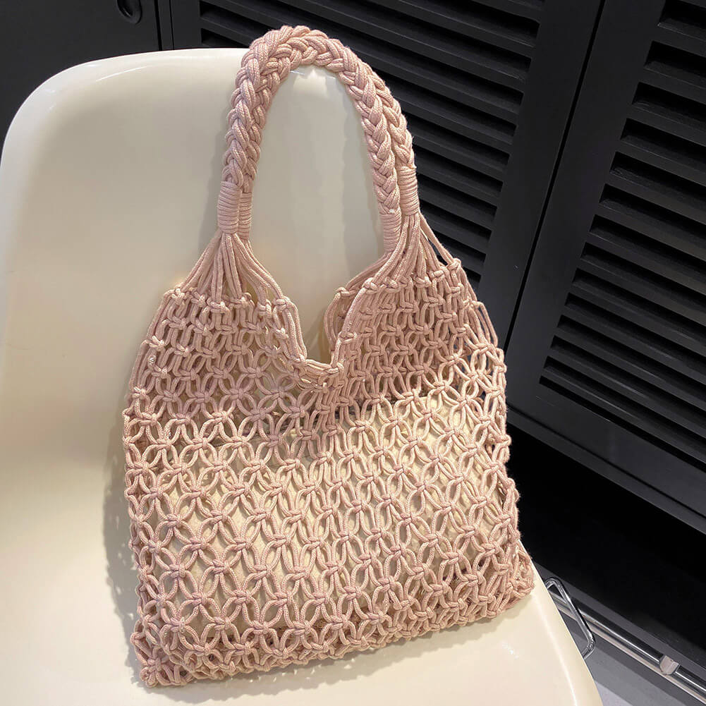 Amara Chic Crocheted Tote Bag