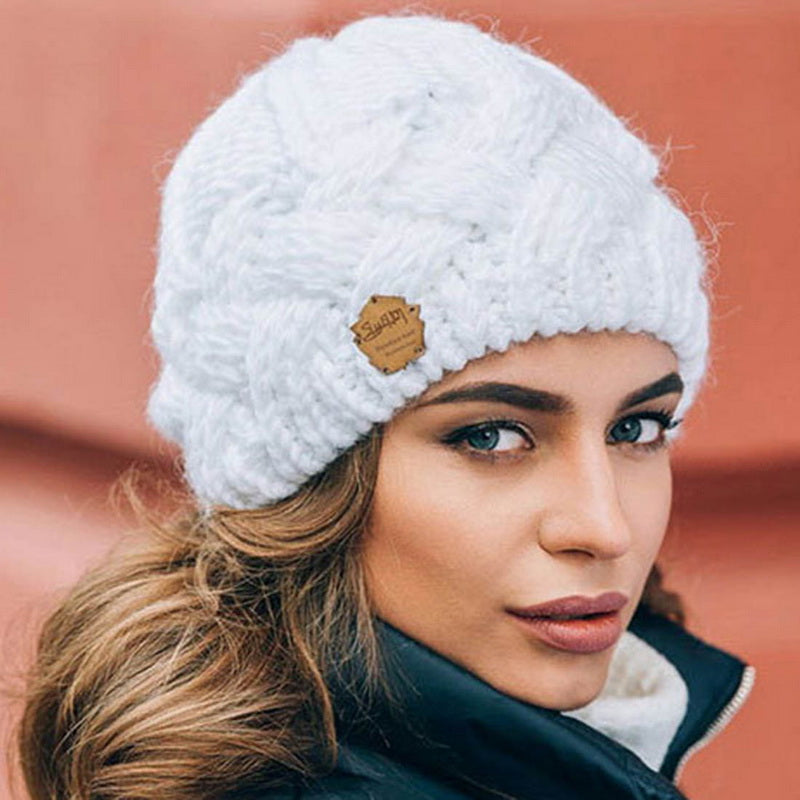 Charlotte Luxe Knitted Beanie | Warm and Stylish