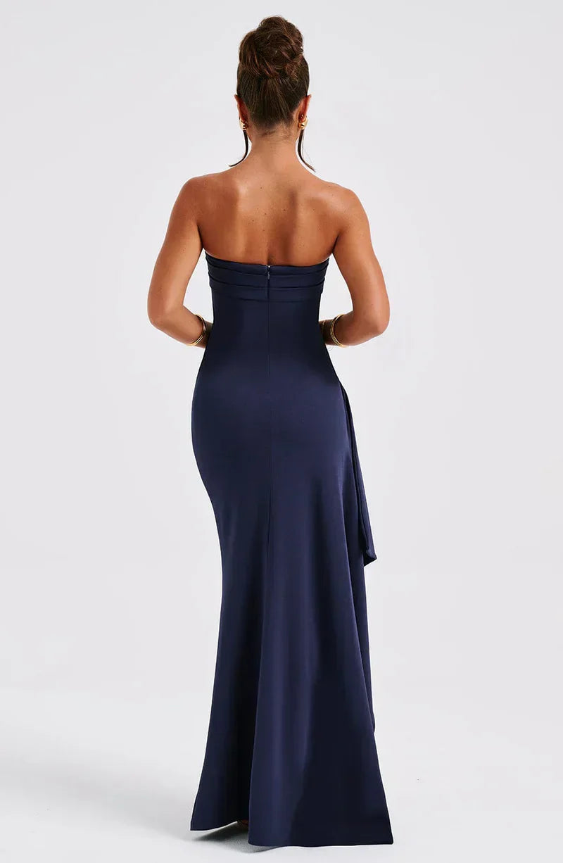 Olivia Elegant Twisted Maxi Dress